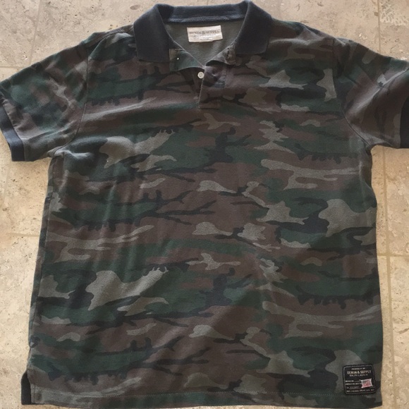 army fatigue ralph lauren polo shirt